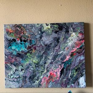 “Ponderosa” Original Signed Abstract Painting